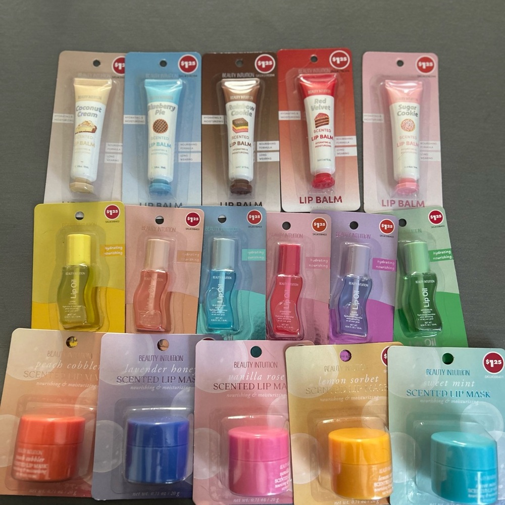 NWT: Beauty Intuition Lip Care lot- 3 collections!